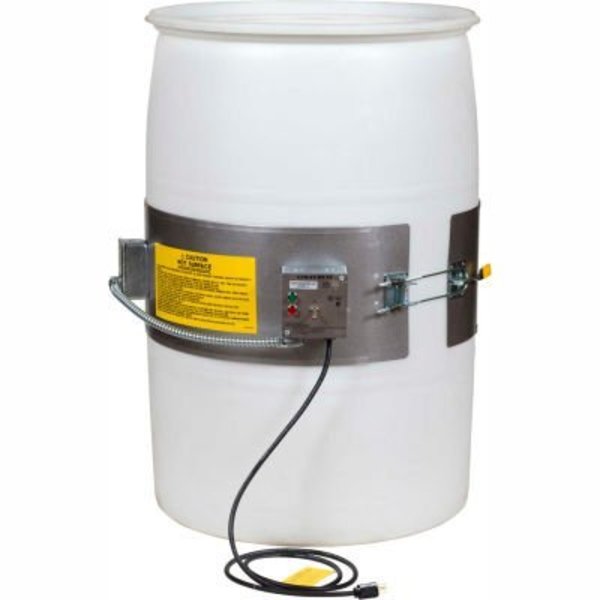 Expo Engineered Drum Heater For 55 Gallon Plastic Drum, 0-165F, 120V LIM-55EW